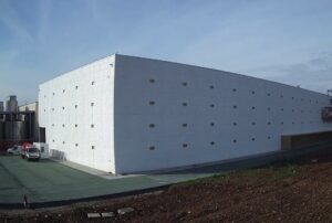 capannone dell'azienda ambrosi spa